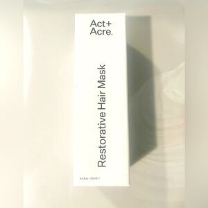 Act + Acre Restorative Hair Mask - Brand New